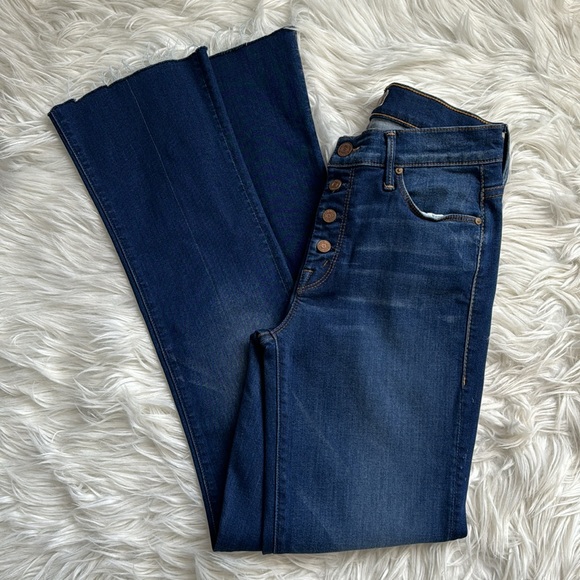 MOTHER "Pixie Runway" Straight Leg Jeans Size 27 - Picture 2 of 15